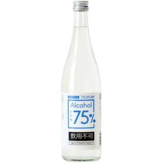 TSURUMI Alcohol75%720ml[高酒精]TSURUMI75_ ※饮用不可能