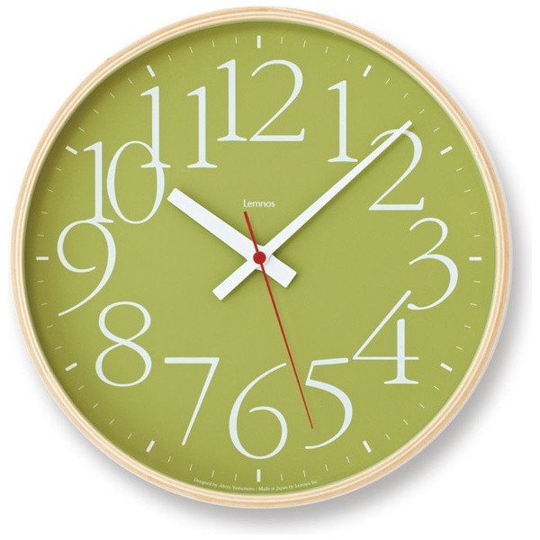 レムノス AY clock RC AY14-10 GR (時計) 価格比較 - 価格.com