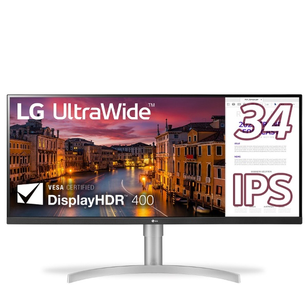 LG　PCモニター UltraWide ブラック [29型  UltraWide FHD(2560×1080）  ワイド]　29WP500-B