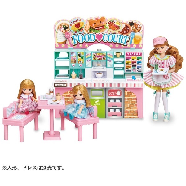 リカちゃん わいわいフードコート タカラトミー｜TAKARA TOMY 通販 | ビックカメラ.com