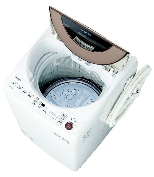 全自動洗濯機 ブラウン系 ES-GV10E-T [洗濯10.0kg /乾燥機能無 /上開き