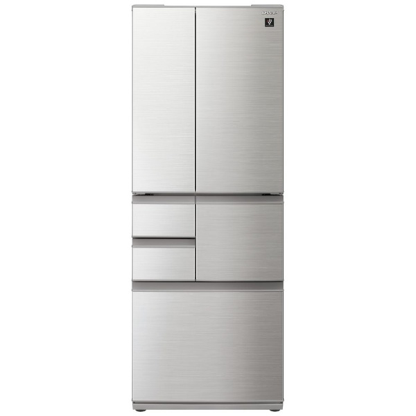 SJ-F502-F 冷蔵庫 プラズマクラスター冷蔵庫 シャインシルバー [6ドア 