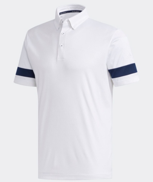 メンズ ポロシャツ ヘキサゴンエンボスプリント 世界の人気ブランド 半袖ボタンダウンシャツ GLU45 Mサイズ FJ3836 送料無料限定セール中 ホワイト