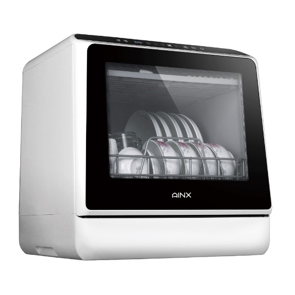 食器洗い乾燥機 ［工事不要型］ ホワイト AX-S3WJ [～3人用] AINX