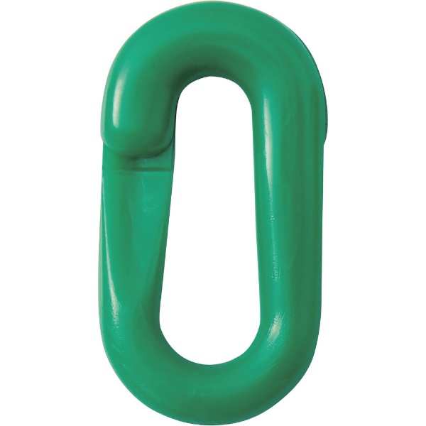 緑十字 プラスチックチェーン用ジョイント 緑 20×39．5 限定品 直送商品 線径6Φ 284142 2個組