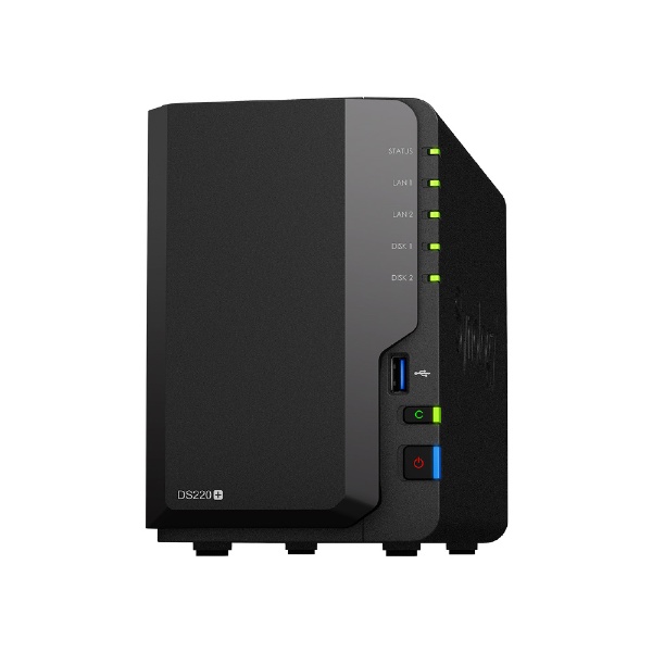 NASキット［ストレージ無 /2ベイ］ DiskStation DS220+ SYNOLOGY ...