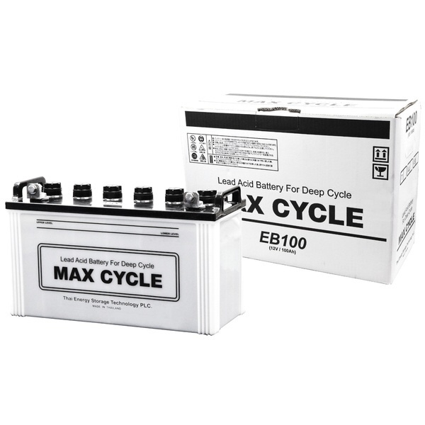 EBバッテリー MAX CYCLE サイクルサービス用 EB100LL その他メーカー