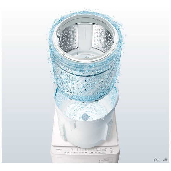 全自動洗濯機 ビートウォッシュ ホワイト BW-V70F-W [洗濯7.0kg /乾燥
