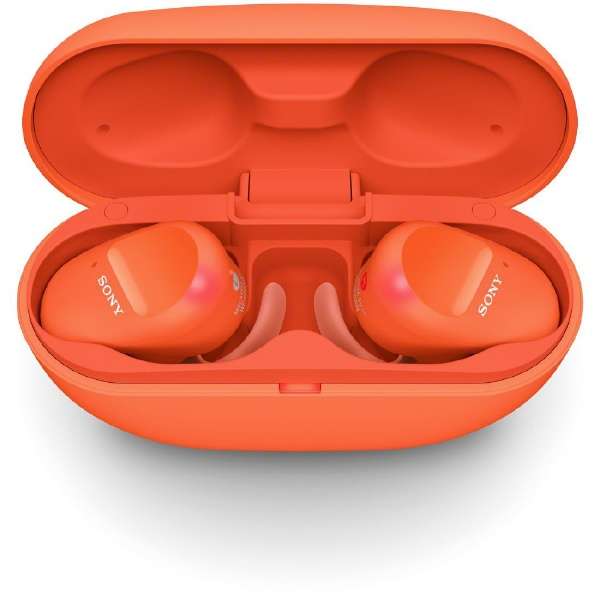 全部的无线入耳式耳机WF-SP800N ＤＭ橙子[无线(左右分离)/Bluetooth对应]_9