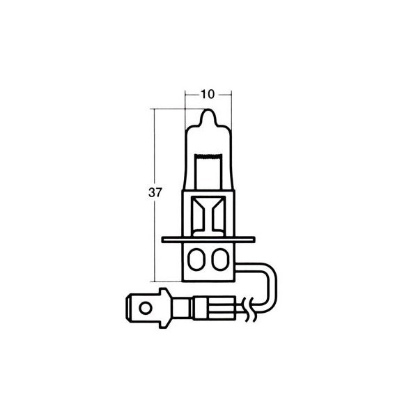 14-0125 ハロゲンバルブ 24V55W H3 スタンレー電気｜STANLEY ELECTRIC 通販 | ビックカメラ.com