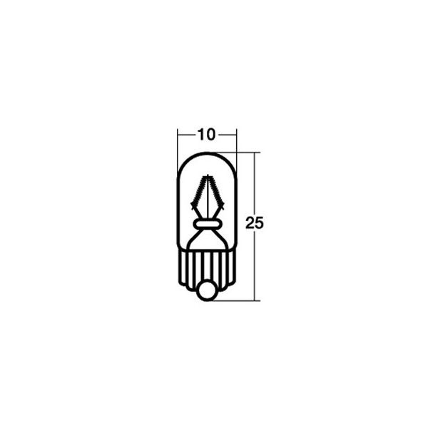 WB136W 24V5W ウェッジベース電球 1箱/10個入 スタンレー電気｜STANLEY ELECTRIC 通販 | ビックカメラ.com