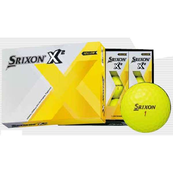 ゴルフボール スリクソン X2 イエロー Snx2yel 3球 1スリーブ ディスタンス系 ダンロップ スリクソン Dunlop Srixon 通販 ビックカメラ Com