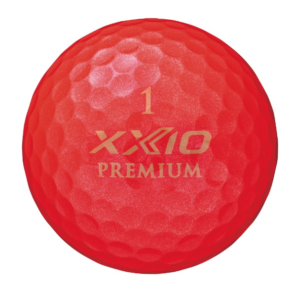 ゴルフボール ゼクシオ PREMIUM ロイヤルレッド XNP7RED [3球（1スリーブ）] 【オウンネーム非対応】