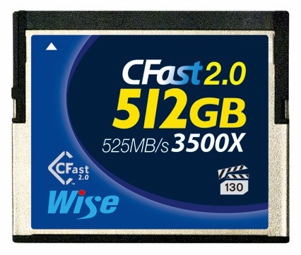 Wise CFast メモリーカード　512gb