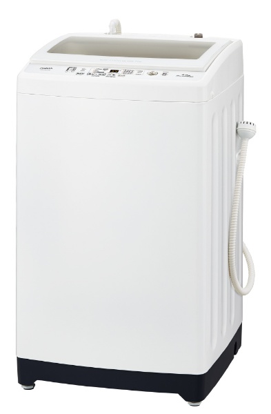 全自動洗濯機 GVシリーズ ホワイト AQW-GV80J-W [洗濯8.0kg /乾燥機能
