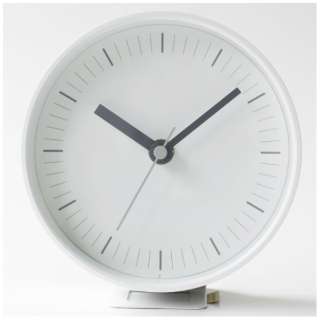 置き掛け両用時計 ホワイト AT-CT11 【処分品の為、外装不良による返品・交換不可】