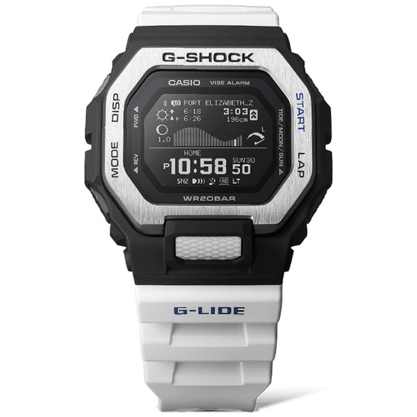 腕時計(デジタル)G－SHOCK G-LIDE ホワイト GBX-100-7JF　新品未使用