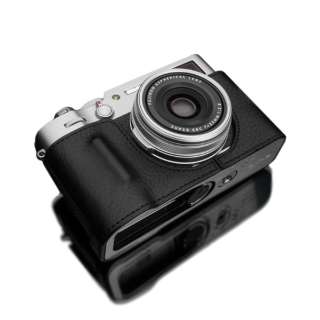 供FUJIFILM X100V使用的本皮革相机包黑色HG-X100VBK