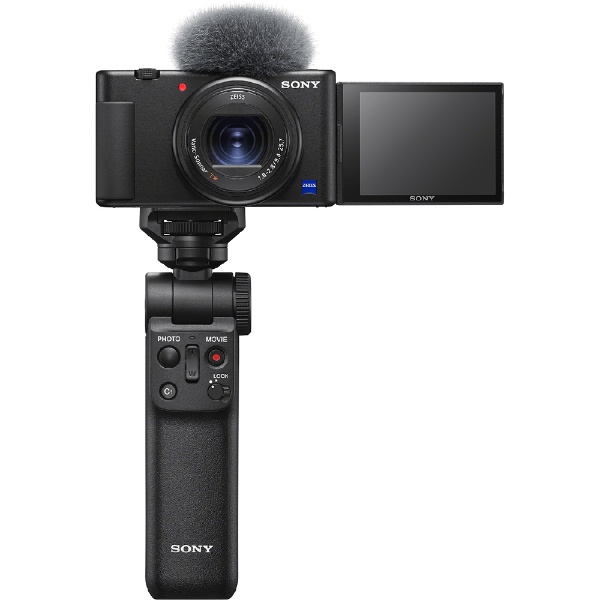 Vlogカメラ zv-1 総額11万超シューティンググリップ＋ショットガンマイク