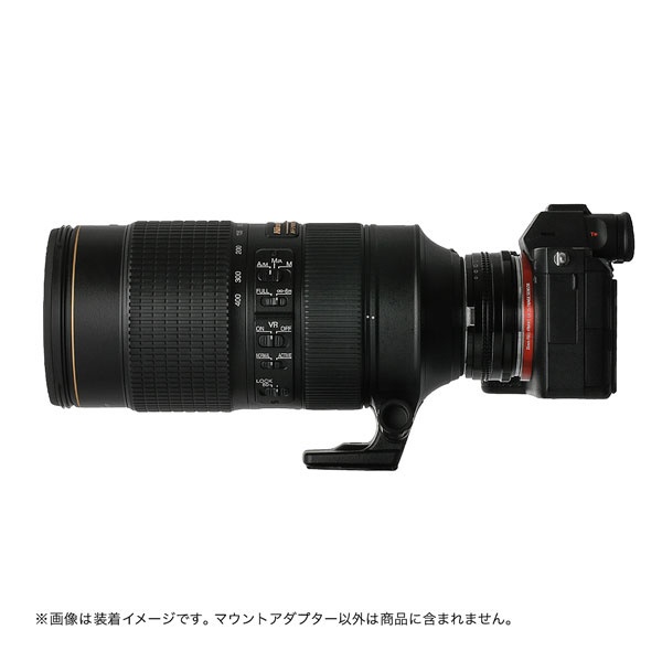 NFG-SE EX マウントアダプター （カメラ側：ソニーE レンズ側：ニコンF