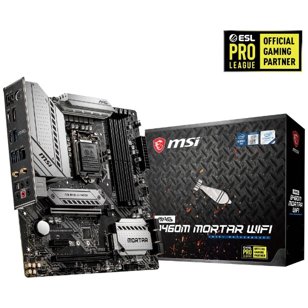 マザーボード MAG B460M MORTAR WIFI [MicroATX /LGA1200] MSI｜エムエスアイ 通販 | ビックカメラ.com