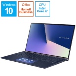 m[gp\R ZenBook 15 Cu[ UX534FTC-A9320TS [15.6^ /Windows10 Home /intel Core i7 /Office HomeandBusiness /F16GB /SSDF1TB /2020N6f]