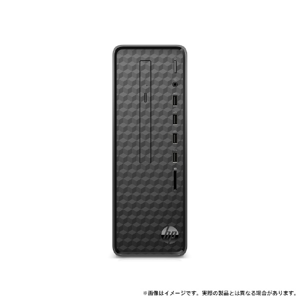 デスクトップパソコン Slim Desktop S01-pF0122jp ジェットブラック 9AQ17AA-AAAA [モニター無し /intel  Core i5 /メモリ：8GB /HDD：1TB /2020年6月モデル] 【処分品の為、外装不良による返品・交換不可】