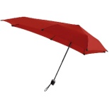 折りたたみ傘 Manual 手開き 晴雨兼用 パッションレッド senz301-PR [収納時サイズ：約28×7×7cm]