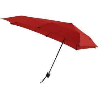 折りたたみ傘 Manual 手開き 晴雨兼用 パッションレッド senz301-PR [収納時サイズ：約28×7×7cm]