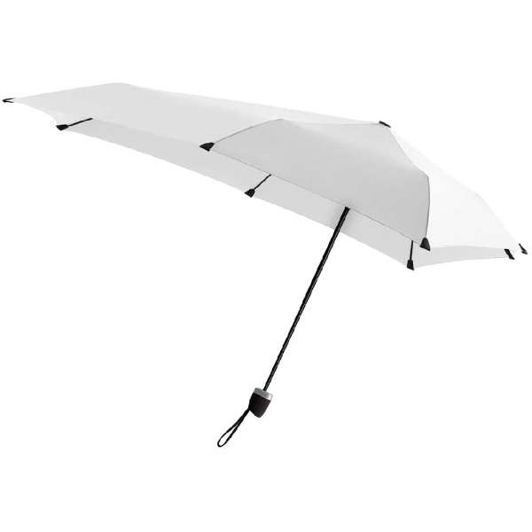 折りたたみ傘 Manual 手開き 晴雨兼用 ブライトホワイト senz301-BW [収納時サイズ：約28×7×7cm]_1