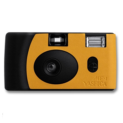 フィルムカメラ】YASHICA MF-1 Camera Black&Orange with Yashica 400 