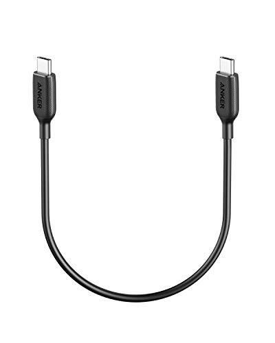 Anker PowerLine III USB-C &USB-C ֥ (0.3m ֥å) black A8851011