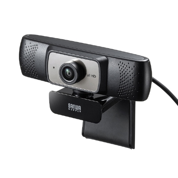 ウェブカメラ マイク内蔵 ブラック CMS-V53BK [有線] サンワサプライ