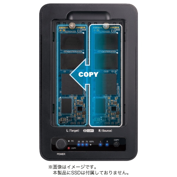 SSDケース USB-C＋USB-A接続 裸族のクローンベース NVMe