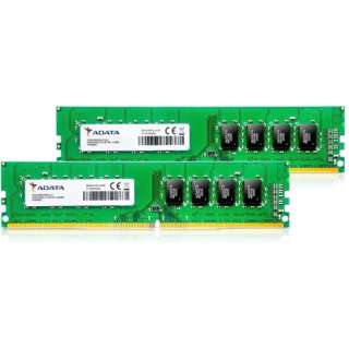 増設メモリ デスクトップ用 AD4U266638G19-D [DIMM DDR4 /8GB /2枚]