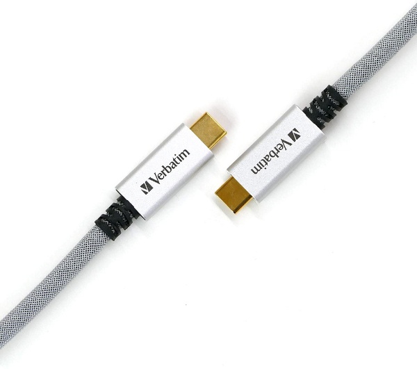 USB-C ⇔ USB-Cケーブル [充電 /転送 /1.0m /USB Power Delivery /100W /USB3.1 Gen2] シルバー CBCC31G2V1SL