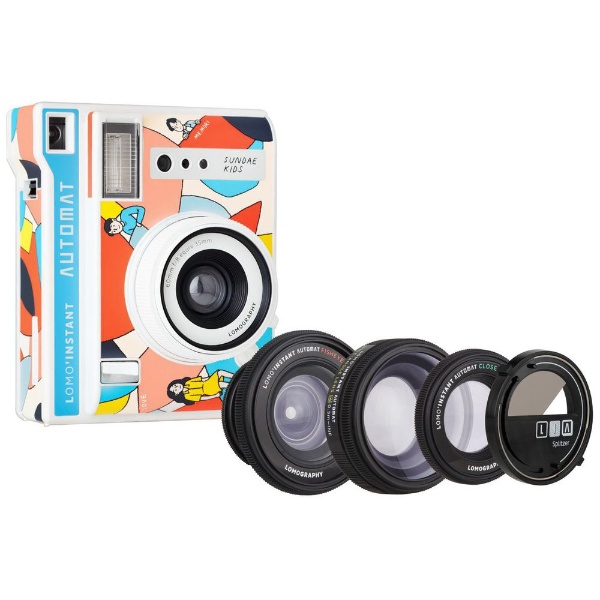 店舗のみ販売】 Lomo'Instant Automat Camera+ 3種類のアタッチメント