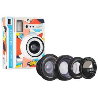 yX܂̂ݔ̔z LomofInstant Automat Camera+ 3ނ̃A^b`gYt Sundae Kids Edition li850sun