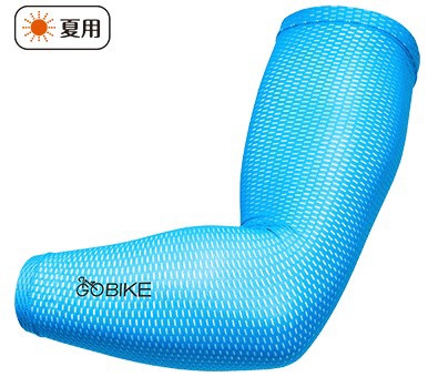 GOBIKE クーレット3 アームカバー 好評受付中 店 153037 ブルー XLサイズ