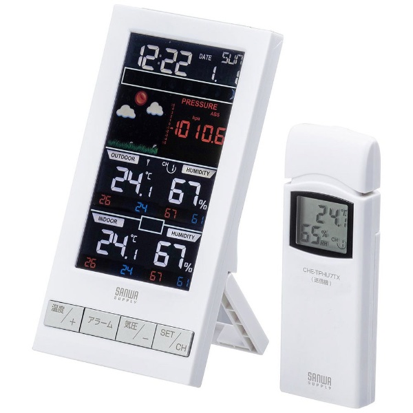 ＳＩＢＡＴＡ ワイヤレス風速温度計ＩＳＡ−１０１型 080280-101 通販