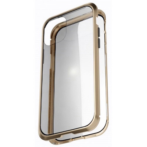 iPhone 11 Pro 用 360 新色 STRONG MS-B2G11P-GD 爆安プライス 2 エアリア ゴールド ガラスパネル バンパーケース