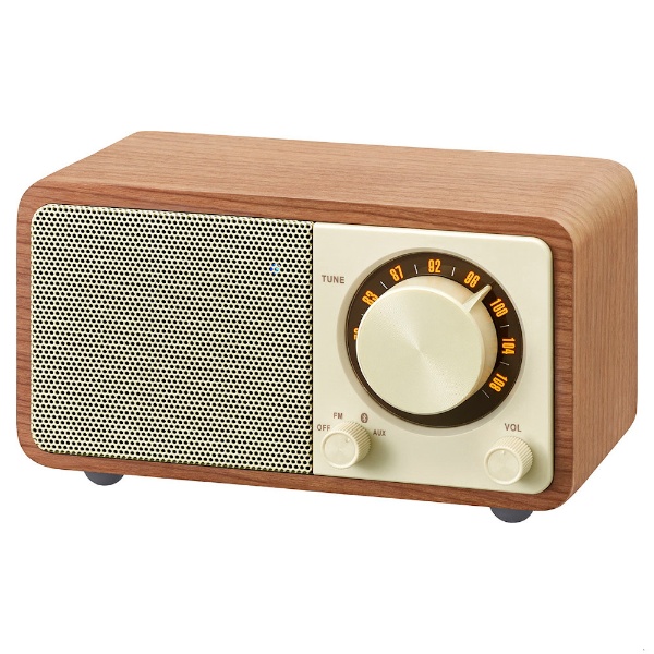 SANGEAN ブルートゥーススピーカー　ラジオ　 WR-301 ウォールナット