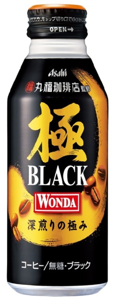 ワンダ 極 ブラック ボトル缶 400g 24本 【コーヒー】 アサヒ飲料 通販