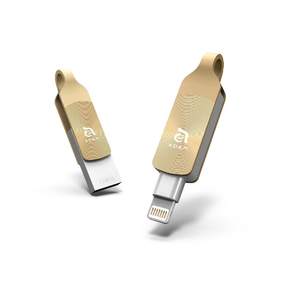 USB iKlips DUO+ S[h ADRAD128GKLDPGAJ [128GB /USB TypeA{Lightning /USB3.1 /]]