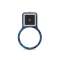 *yOPKIXz Slicone Camera Holder Sleeve Blue Size - Small OPKIX LM-RBLS55 yïׁAOsǂɂԕiEsz_2
