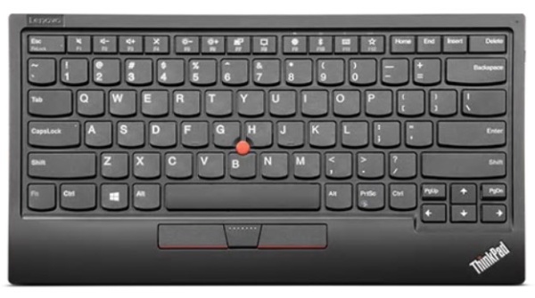 キーボード ThinkPad トラックポイント キーボード II(英語配列) ブラック 4Y40X49493 [Bluetooth・USB  /ワイヤレス]
