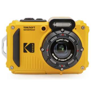 小型的数码照相机[防水+防尘+耐衝撃]运动相机PIXPRO黄色WPZ2[防水+防尘+耐衝撃]