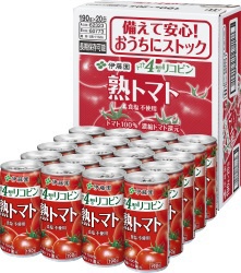 仔细地20部番茄罐190g[蔬菜汁]
