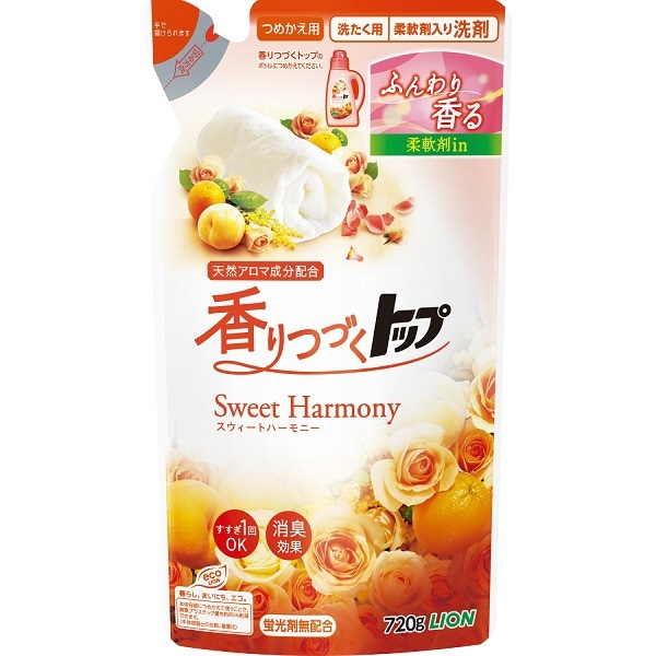 香りつづくトップ Sweet Harmony つめかえ用 720g LION｜ライオン 通販 | ビックカメラ.com