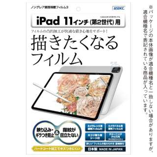 11インチ iPad Pro（第2世代）用 ノングレア画面保護フィルム3 NGB-IPA14